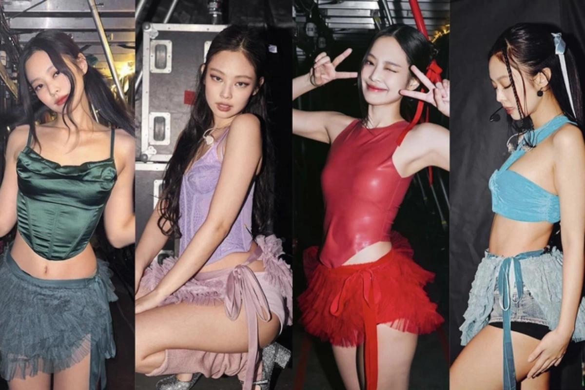 Jennie trong trang phục đậm chất balletcore